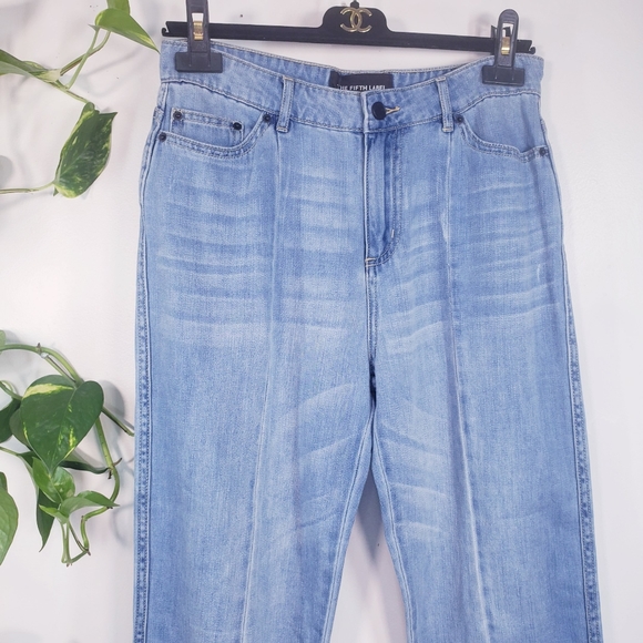 New FIFTH LABEL high waisted straight leg Jeans - Picture 7 of 16